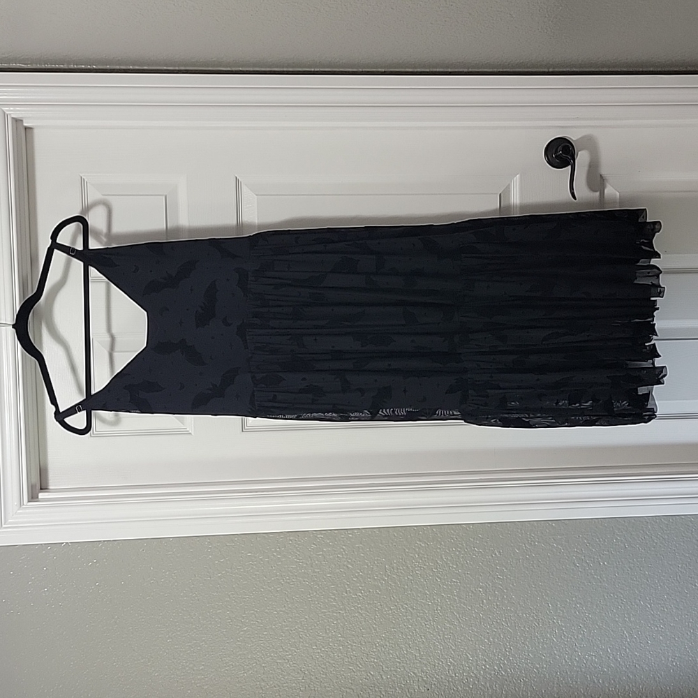 Blackmilk bat print maxi dress